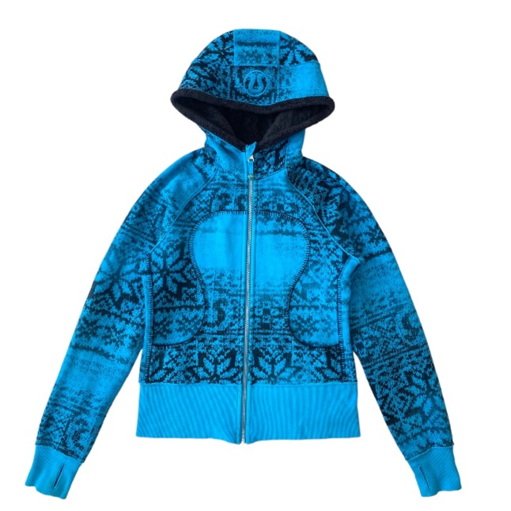 Lululemon Special Edition Fair Isle Snowflake Scuba Hoodie
